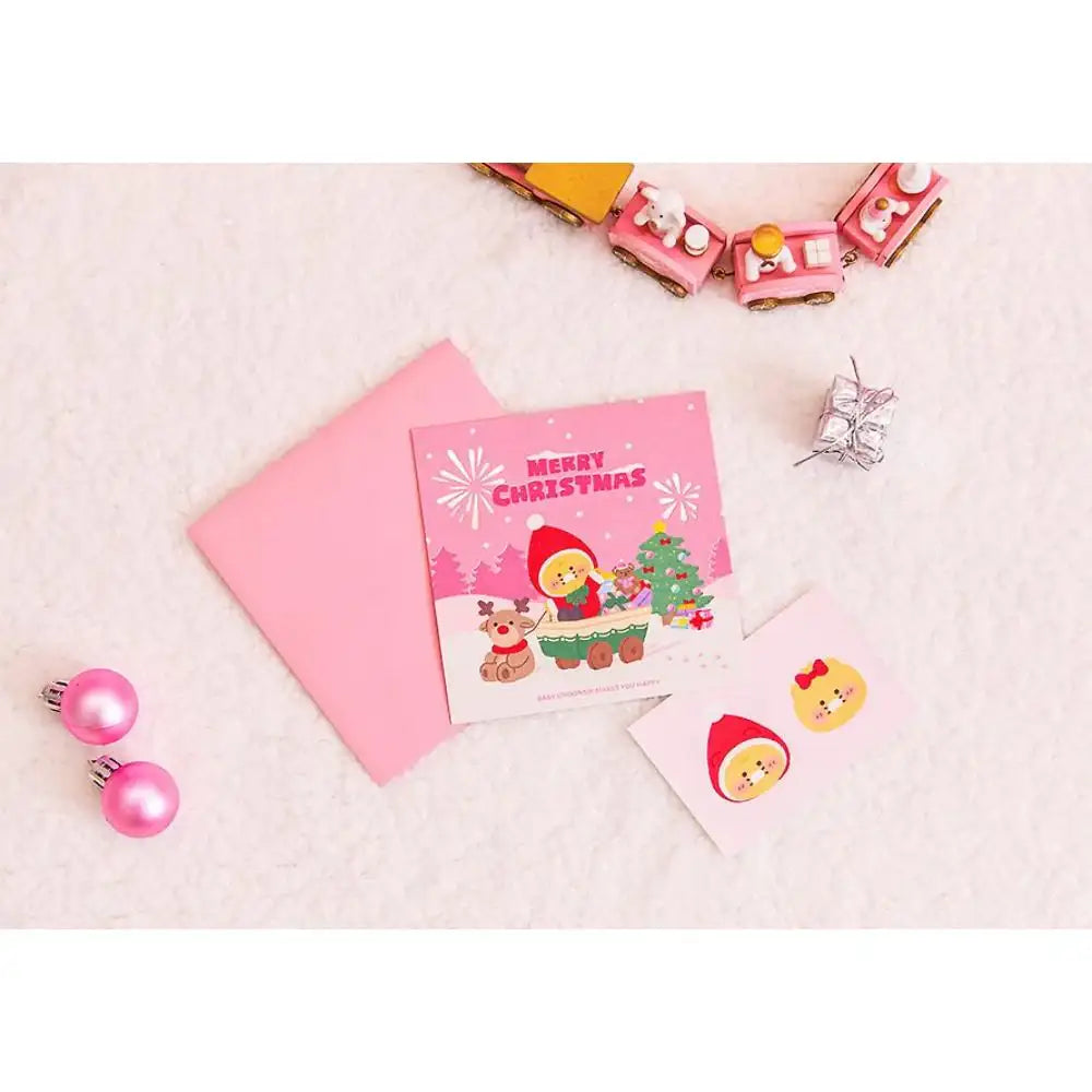 Kakao Friends - Baby Choonsik Merry Choon Christmas Card - Kakao Friends - Card - Harumio