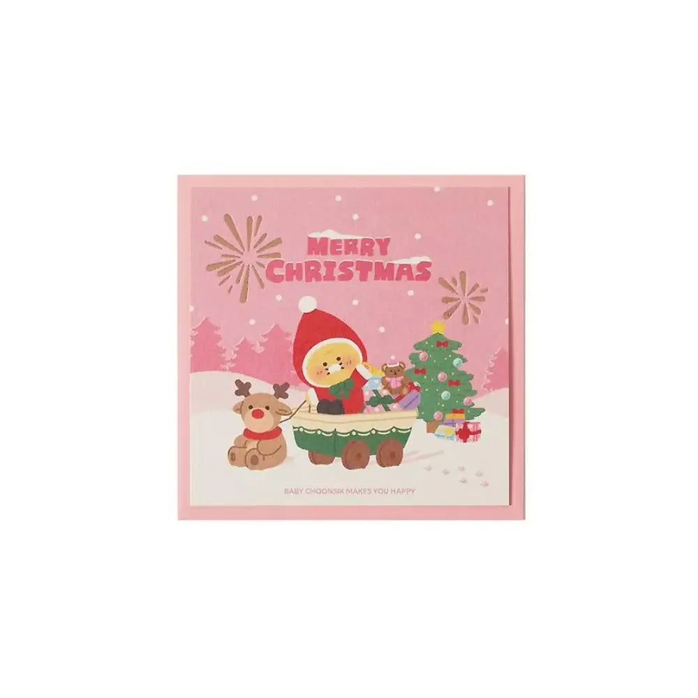 Kakao Friends - Baby Choonsik Merry Choon Christmas Card - Kakao Friends - Card - Harumio
