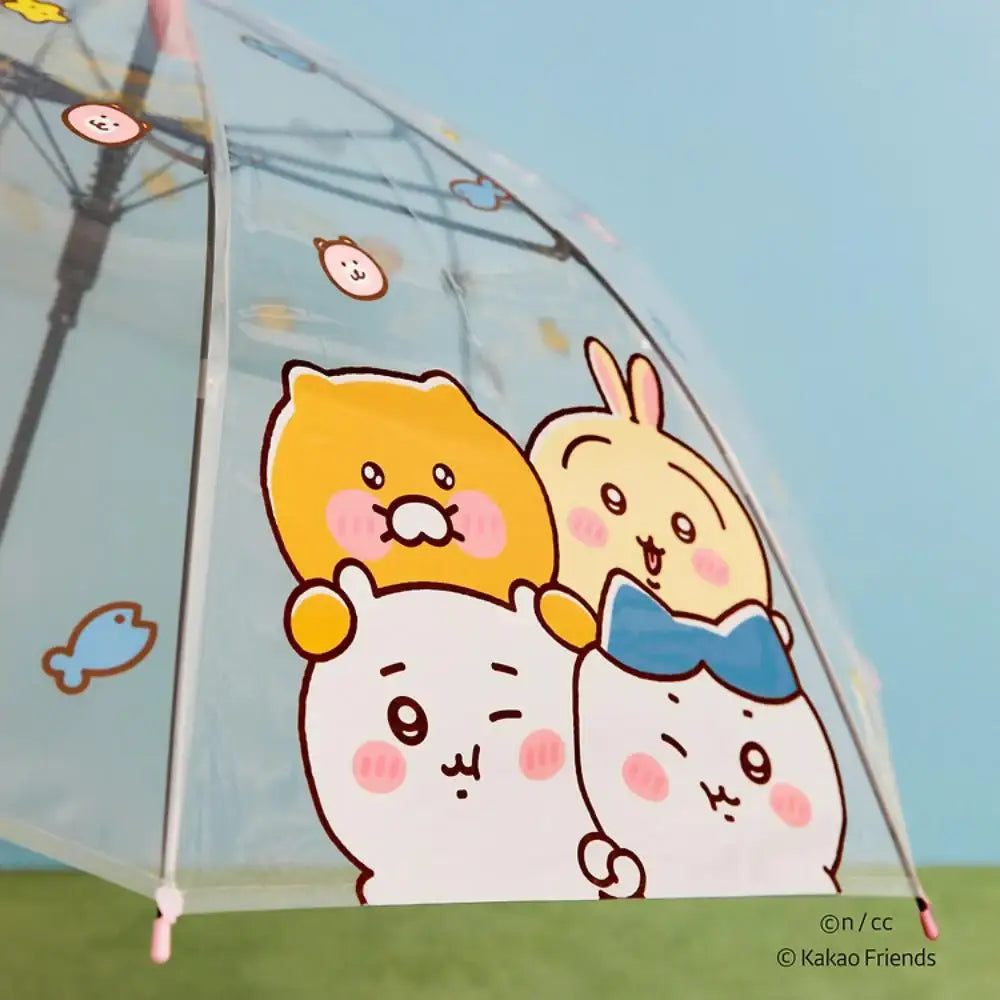 CHIIKAWA x Kakao Friends - Transparent Umbrella - Kakao Friends - Umbrella - Harumio