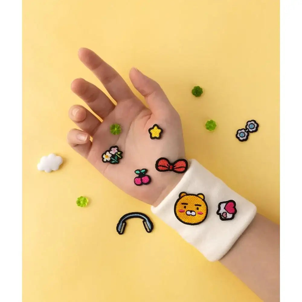 NASSAU x Kakao Friends - Apeach Wappen Wristband Set - NASSAU x Kakao Friends - wristband - Harumio