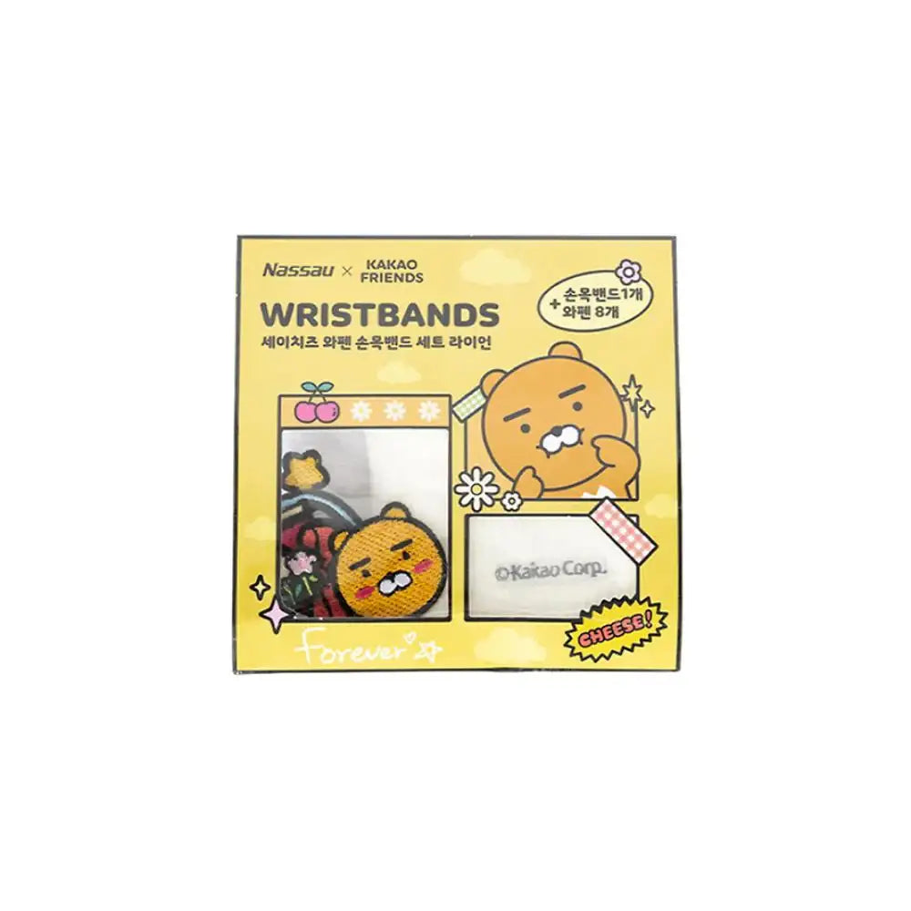 NASSAU x Kakao Friends - Apeach Wappen Wristband Set - NASSAU x Kakao Friends - wristband - Harumio