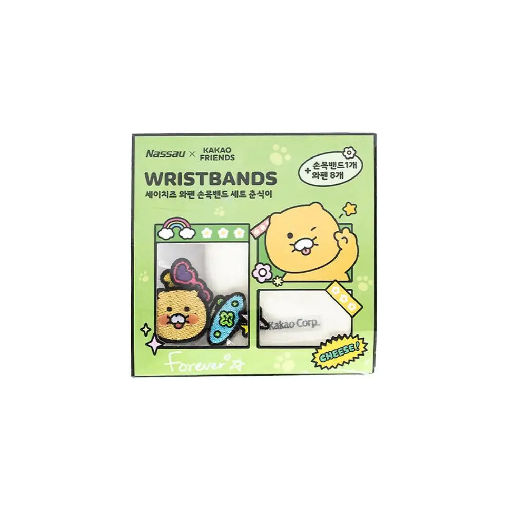 NASSAU x Kakao Friends - Apeach Wappen Wristband Set - NASSAU x Kakao Friends - wristband - Harumio