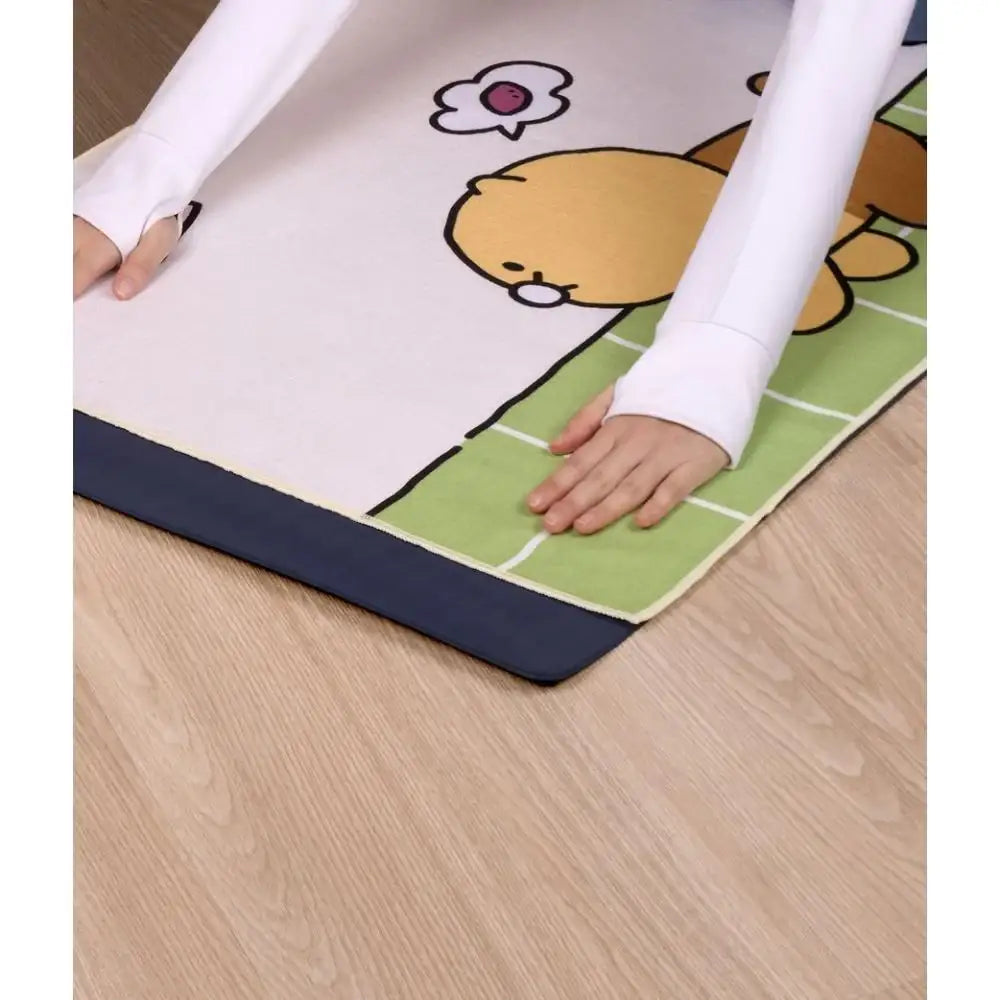 NASSAU x Kakao Friends - Choonsik Daily Yoga Mat Towel - Kakao Friends - Yoga Mat - Harumio