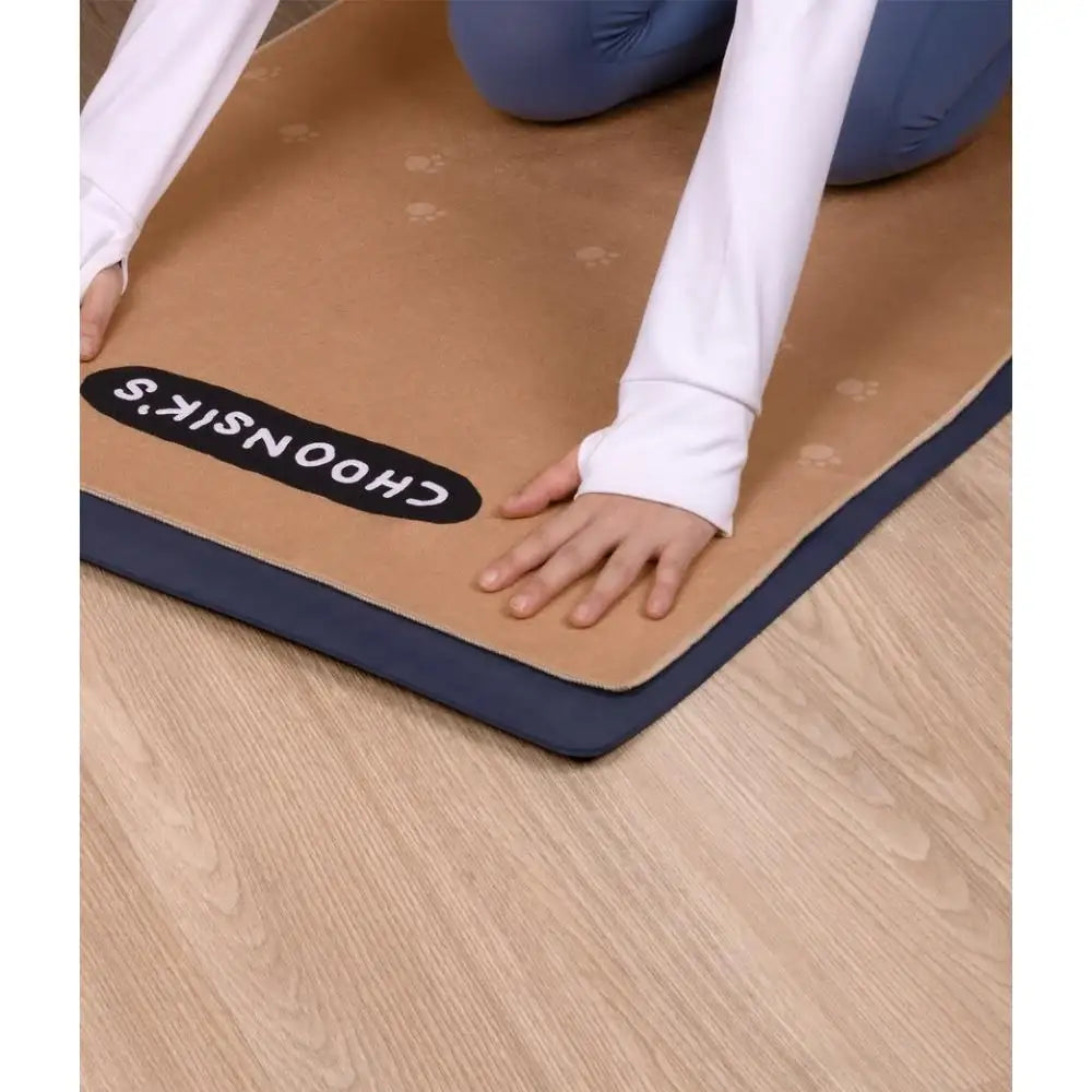 NASSAU x Kakao Friends - Choonsik Daily Yoga Mat Towel - Kakao Friends - Yoga Mat - Harumio