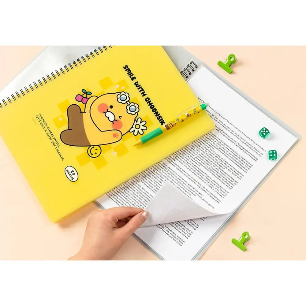Kakao Friends - Seichee's Spring Clear File - Kakao Friends - Clear File - Harumio