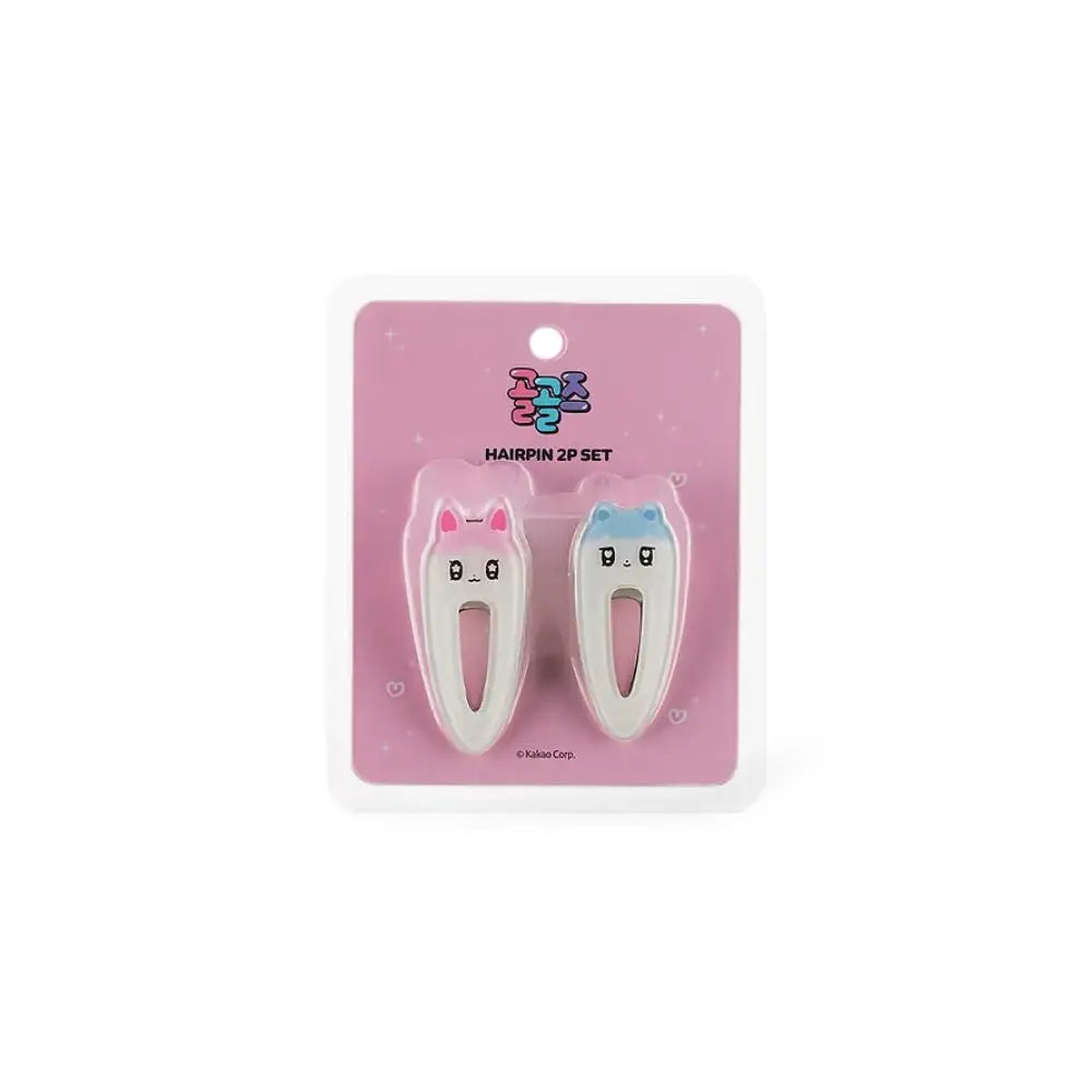 Kakao Friends - GOLGOLZ Hairpin 2P Set - Kakao Friends - Hair Clip - Harumio