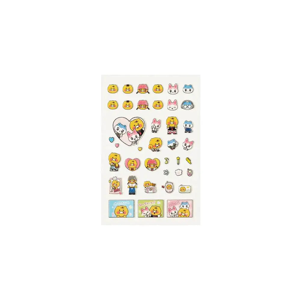 Kakao Friends - Savage Choonsik Epoxy Sticker - Kakao Friends - epoxy sticker - Harumio