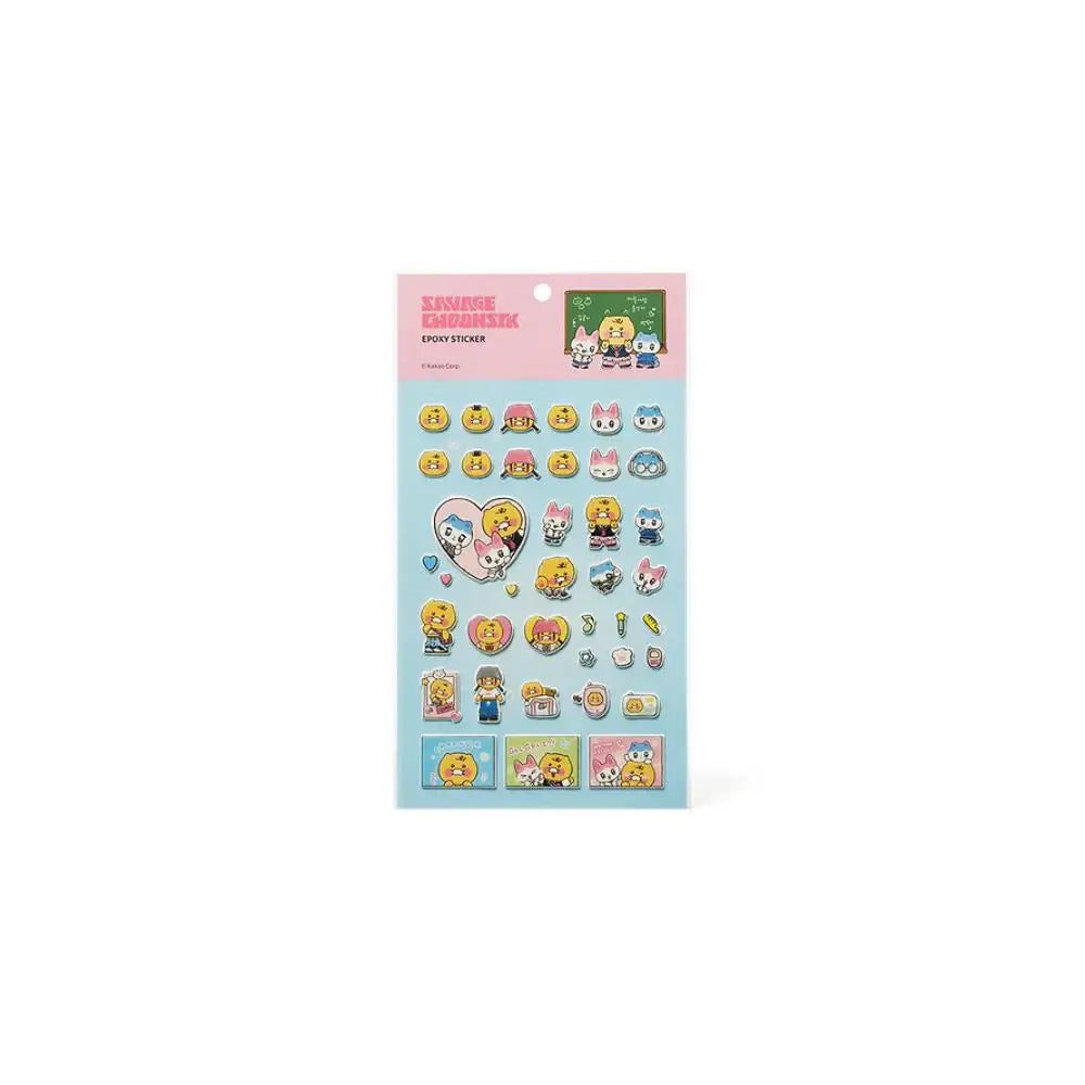 Kakao Friends - Savage Choonsik Epoxy Sticker - Kakao Friends - epoxy sticker - Harumio