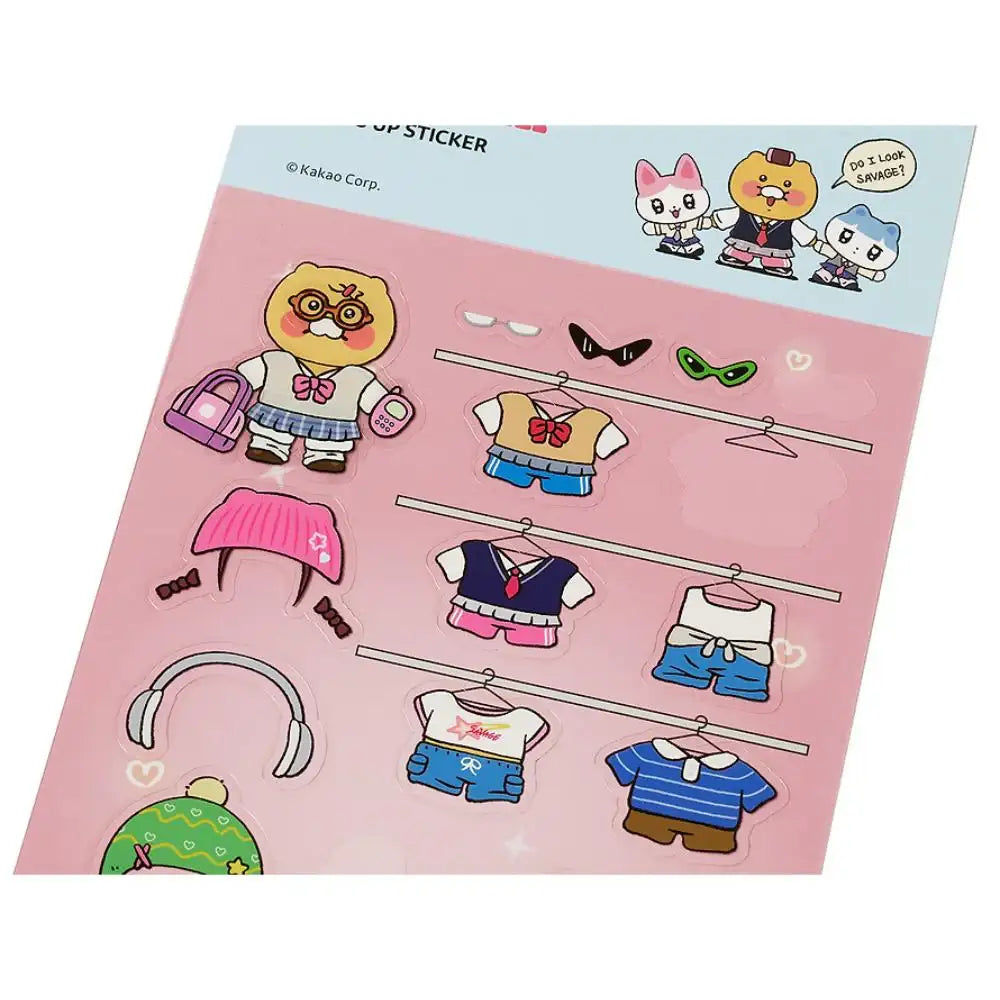 Kakao Friends - Savage Choonsik DIY Sticker - Kakao Friends - Sticker - Harumio