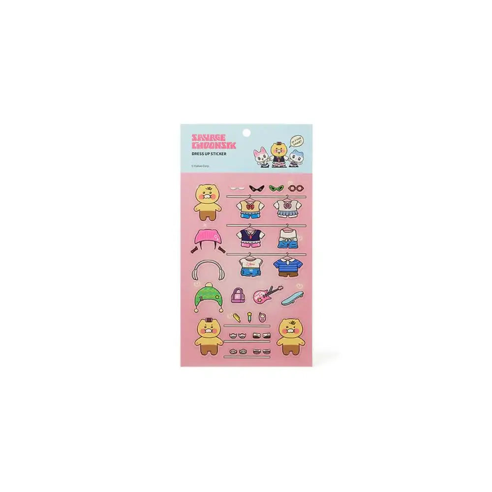 Kakao Friends - Savage Choonsik DIY Sticker - Kakao Friends - Sticker - Harumio