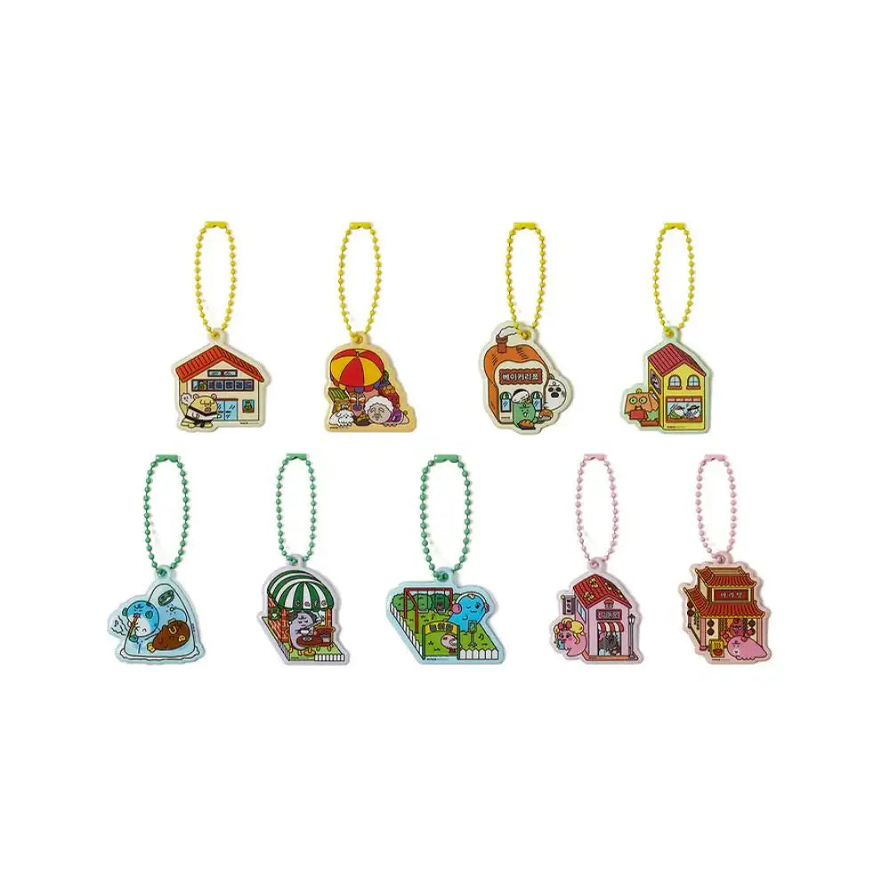 Kakao Friends - Chordy Town Malan Keyring (Random) - Kakao Friends - Keyring - Harumio