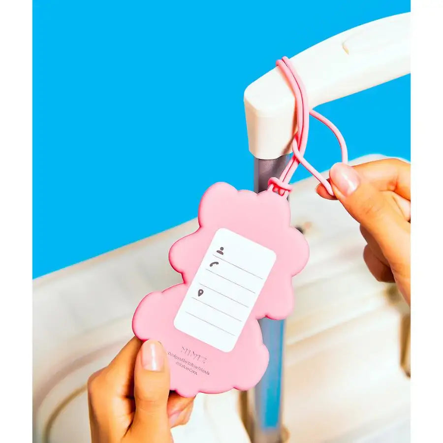Kakao Friends - Jjordy Silicone Luggage Tag (What to do & Iron Wall Chordy) - Kakao Friends - luggage tag - Harumio