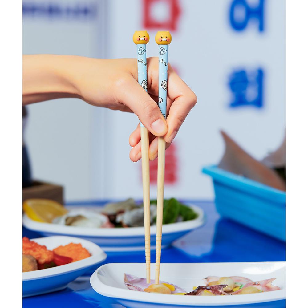 Kakao Friends - Choonsik Chunsoo-san Figure Chopsticks