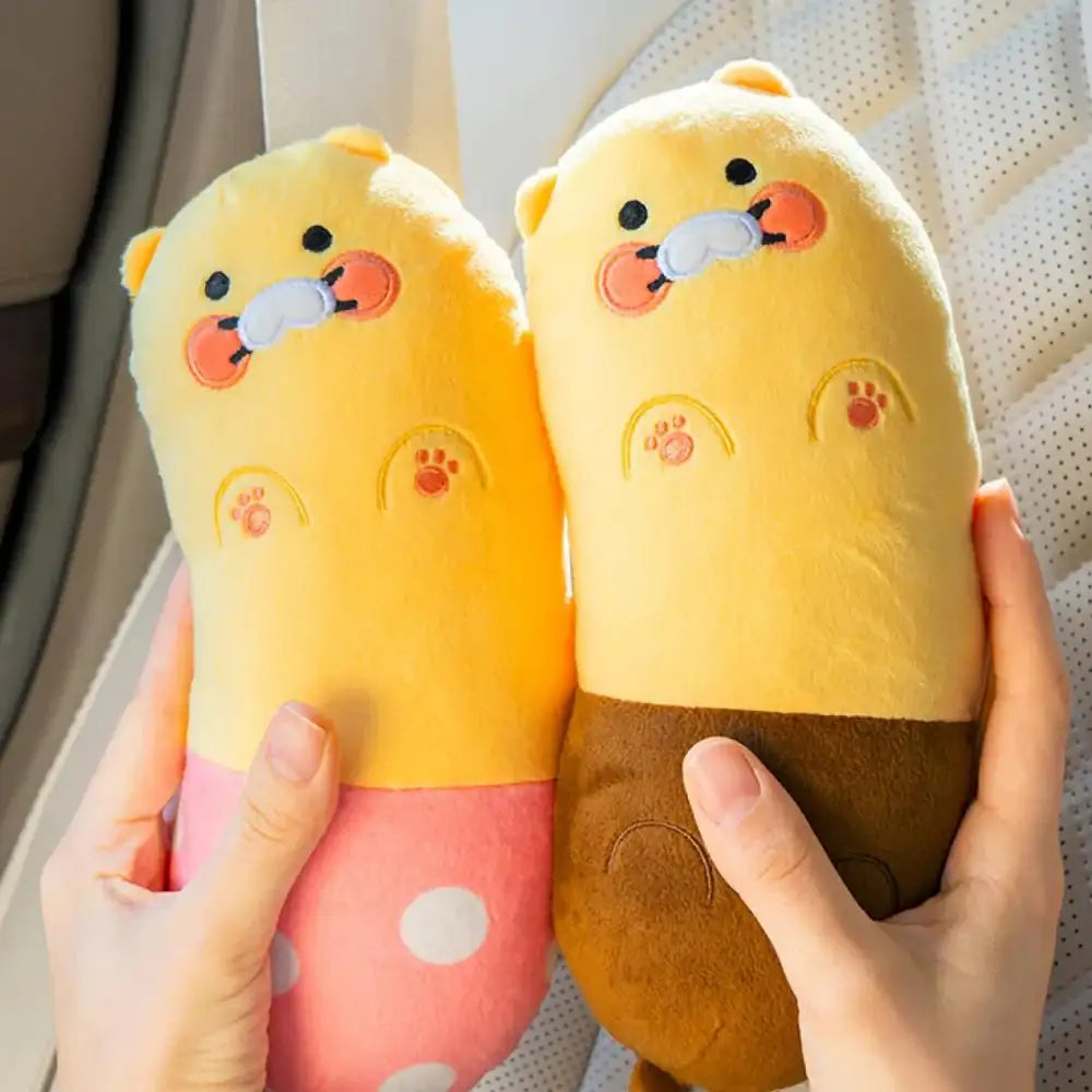 Kakao Friends - Baladang Vehicle Seat Belt Cover - Kakao Friends - Seat Belt Cover - Harumio