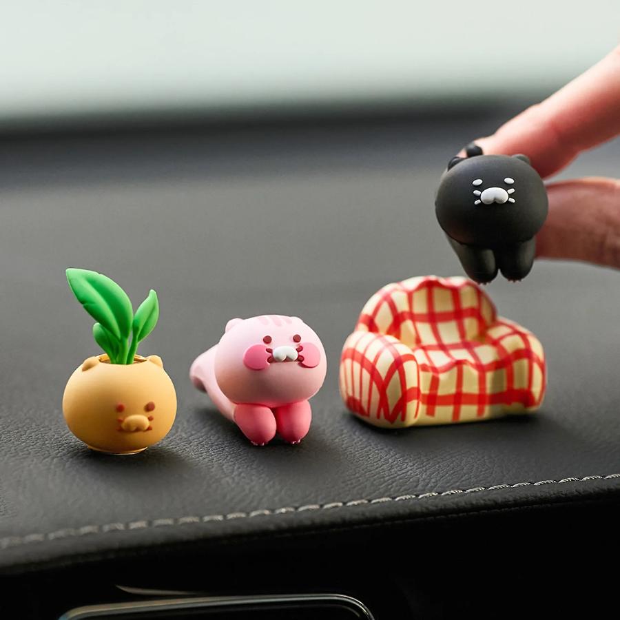 Kakao Friends - Black Choon Deco Figure Set (Choonsik)