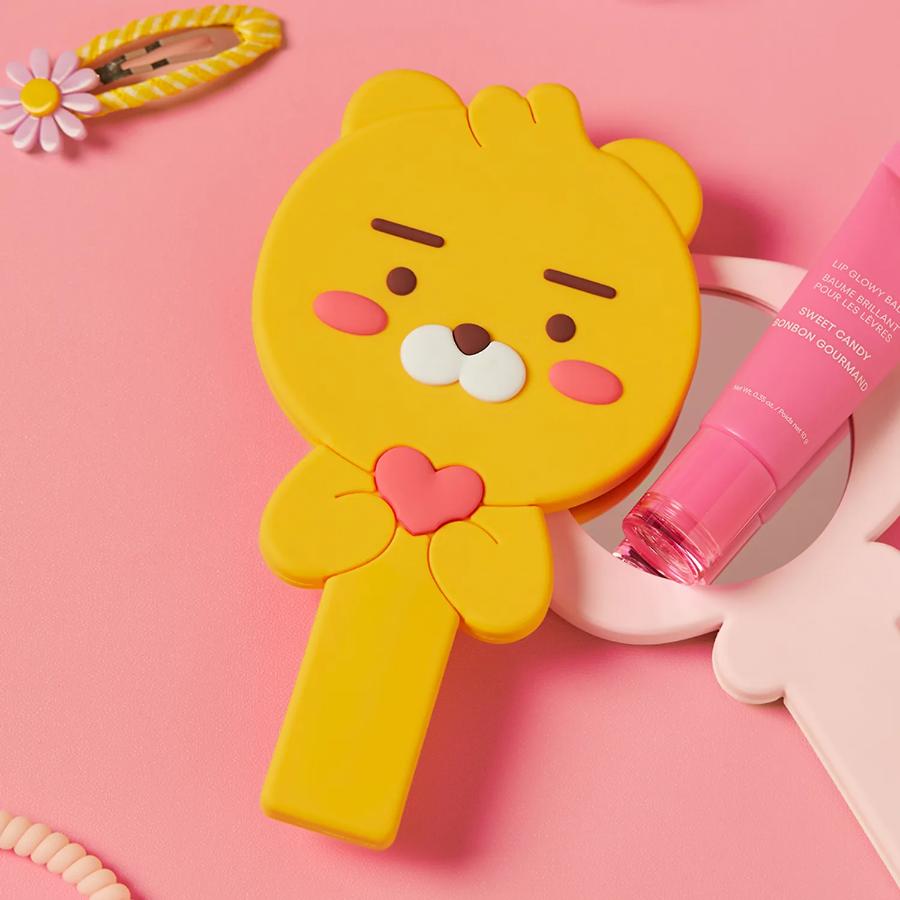 Kakao Friends - Little Ryan Face Mini Hand Mirror