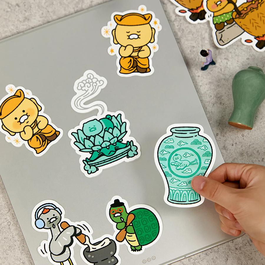 MU:DS x Kakao Friends - Relic Decorating Stickers (Ryan & Choonsik)