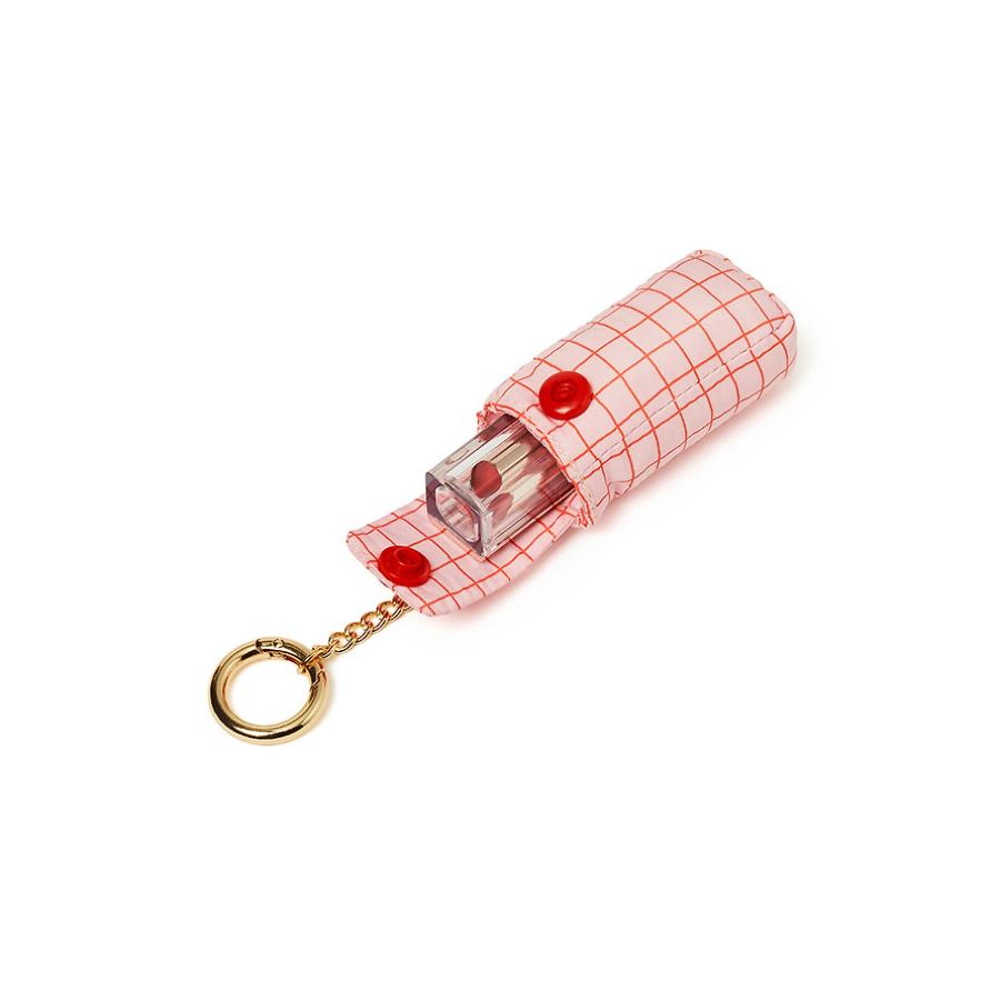Kakao Friends - Black Choon Padded Lip Balm Case Keyring (Choonsik)
