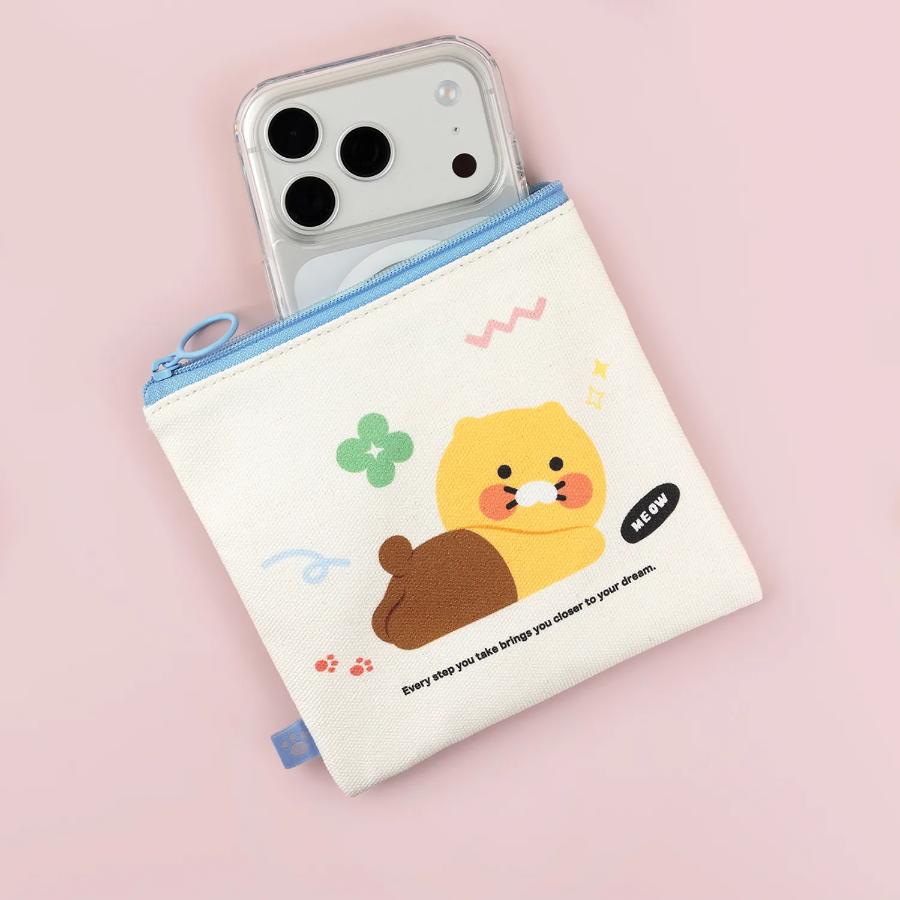 Kakao Friends - Choonsik Ivory Square Pouch