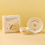 Kakao Friends - Hello Little Choonsik Bowl & Plate Set