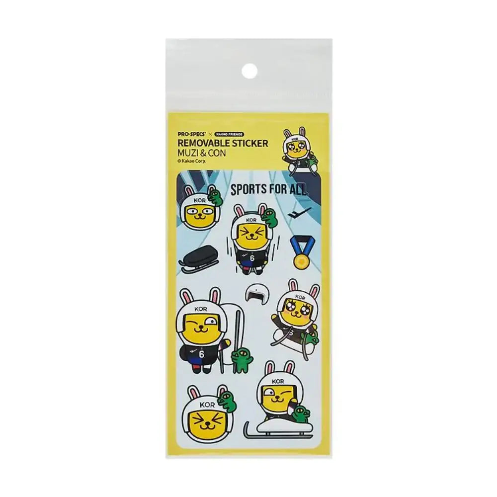 PRO-SPECS x Kakao Friends - Muzi & Con Removable Sticker - Kakao Friends - Sticker - Harumio
