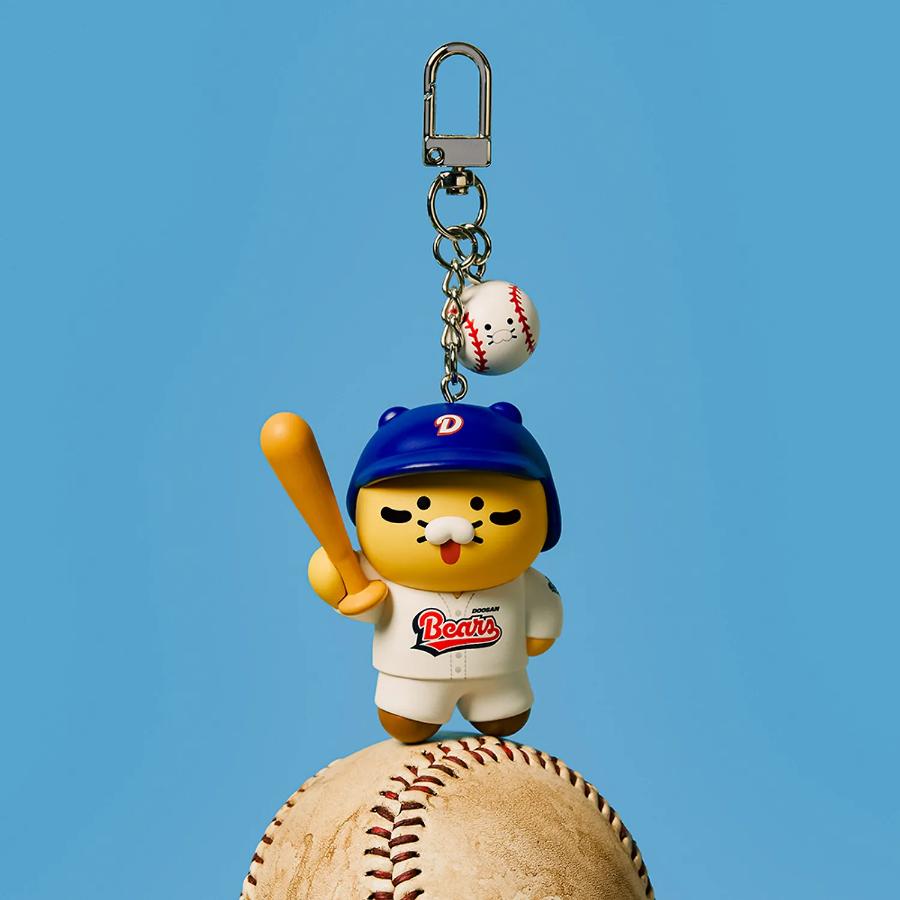 Professional Baseball Team x Kakao Friends - Doosan Bears Choonsik Tanning Figure Keyring V