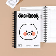 Kakao Friends - Monotone Spending Diary Household Account Book (Choonsik)