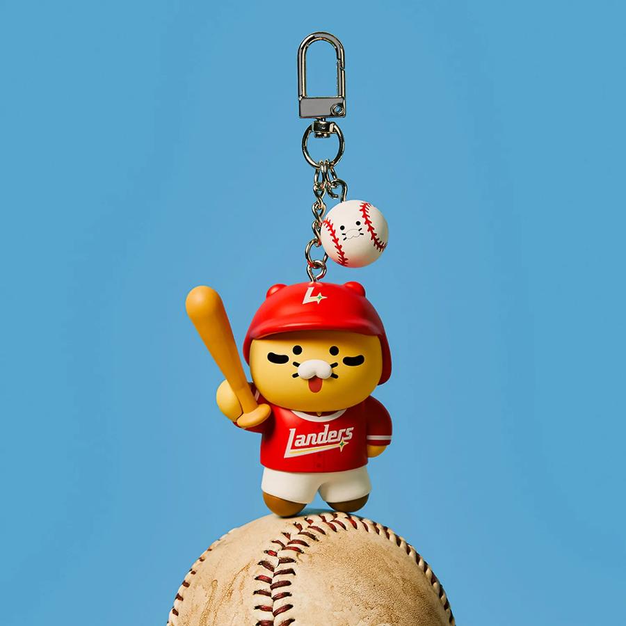 Professional Baseball Team x Kakao Friends - SSG Landers Choonsik Tanning Figure Keyring V6