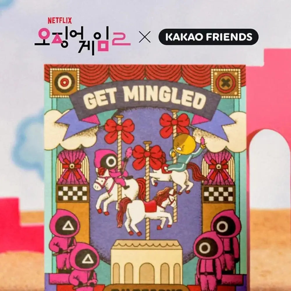 Netflix Squid Game 2 x Kakao Friends - Choonsik Postcard - Kakao Friends - Postcard - Harumio