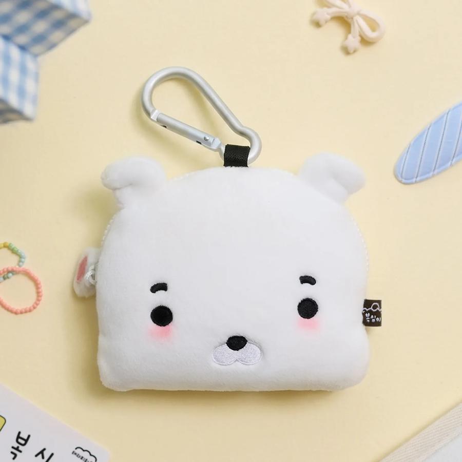 Kakao Friends - Boksim Face Card Pouch