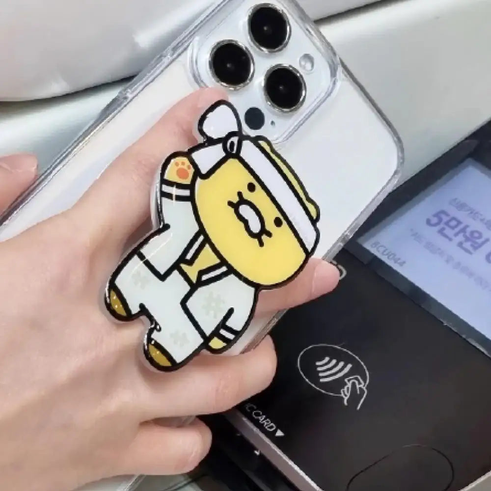 Kakao Friends - MagSafe Integrated Smartphone Grip (Nobi Choonsik) - Kakao Friends - Smart Grip - Harumio