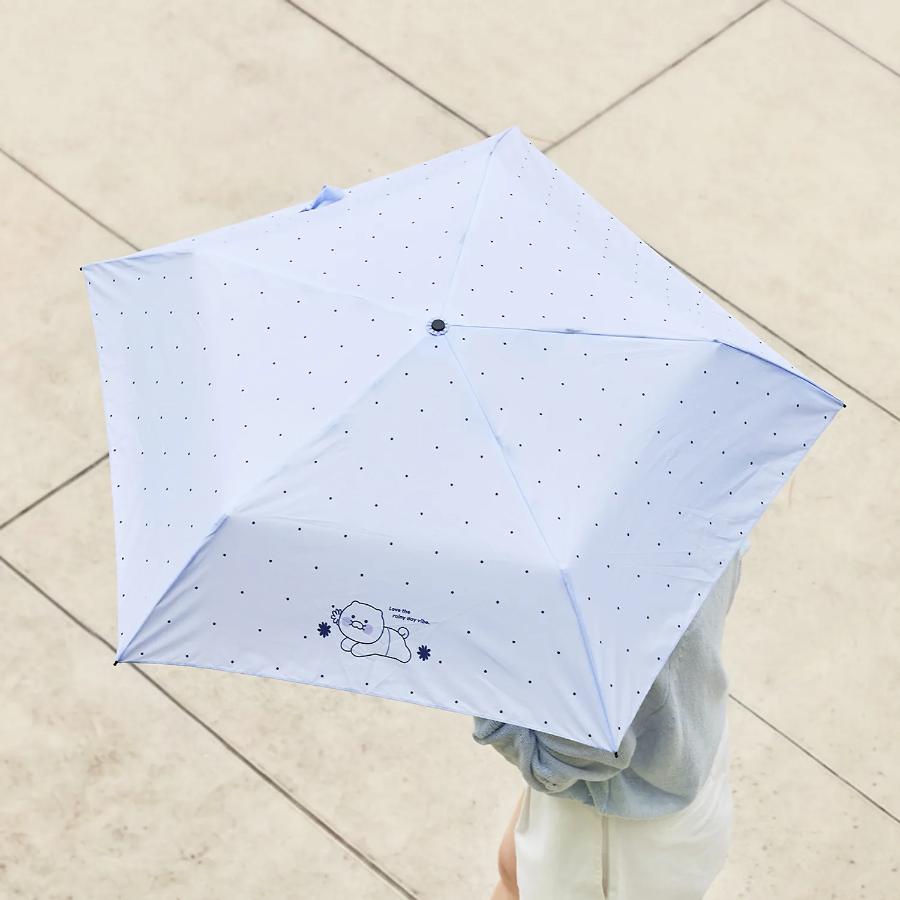 Kakao Friends - Choonsik Skinny Ultralight Blue Parasol