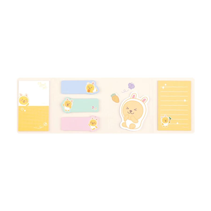 Kakao Friends - Little Muzi Lovely 4-Tier Adhesive Memo Pad