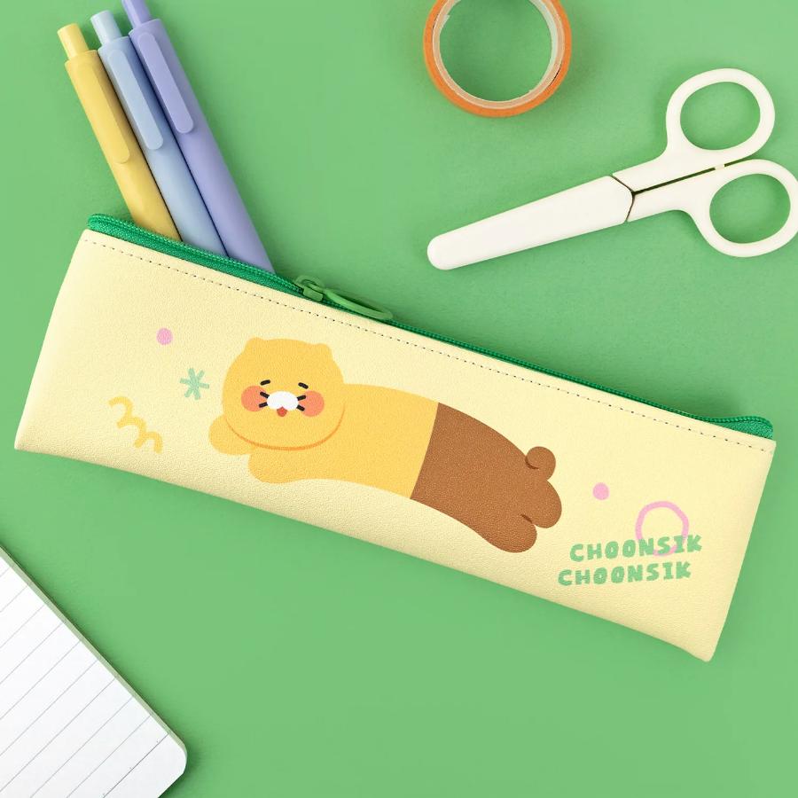 Kakao Friends - Choonsik Flat Pencil Case