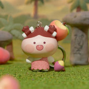 Kakao Friends - WOOGA CHOON Figure Keyring (Apeach)