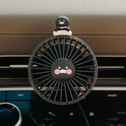 Kakao Friends - Black Choon In-Car Fan (Choonsik)