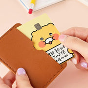 Kakao Friends - Choonsik Card Cover Sticker Sheets (Have a Nice Day)