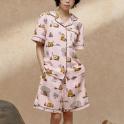 Kakao Friends - WOOGA CHOON Women Seersucker Pajamas (Choonsik)