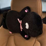 Kakao Friends - Black Choon Adjustable Car Neck Cushion (Choonsik)