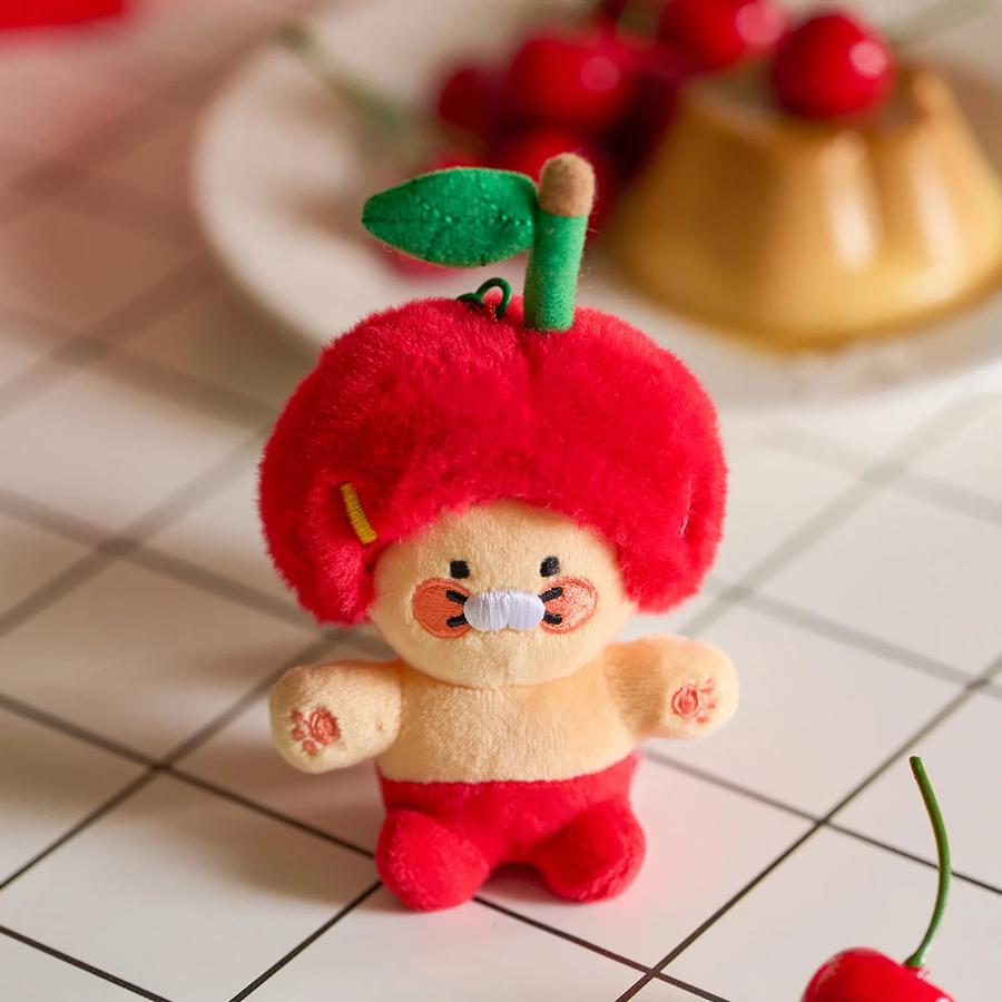 Kakao Friends - Red Cherry Choon Doll Keyring