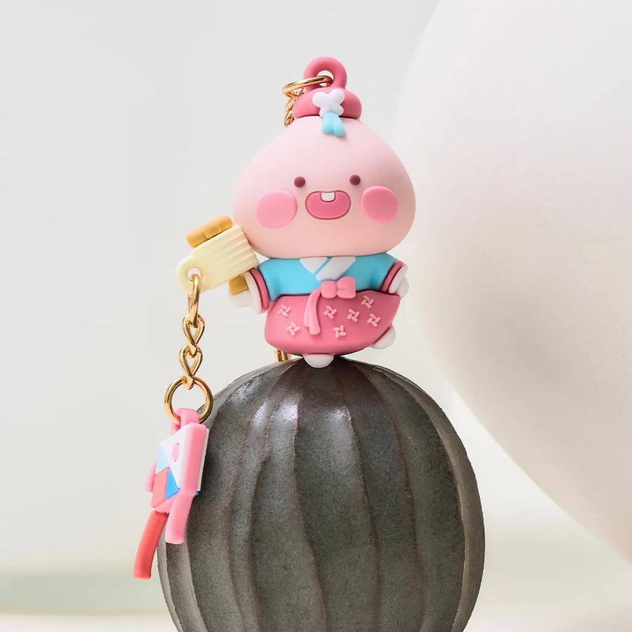 Kakao Friends - K-Figure Kite Flying Keyring (Apeach)