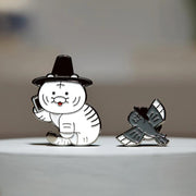 MU:DS x Kakao Friends - Hojakdo Badge 2-P Set (Choonsik & Jordy)