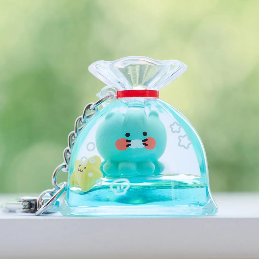 Kakao Friends - Choonsik Fish Tank Jellyfish Figure Keyring
