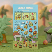Kakao Friends - WOOGA CHOON Transparent Sticker (Friends)