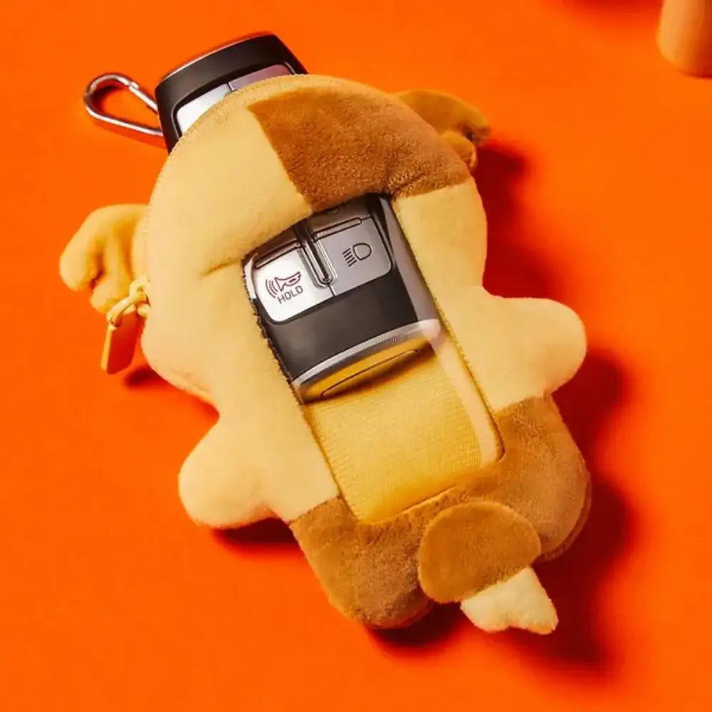 Kakao Friends - GaeChoonsik Bus Doll Smart Key Case - Kakao Friends - Car Key Case - Harumio