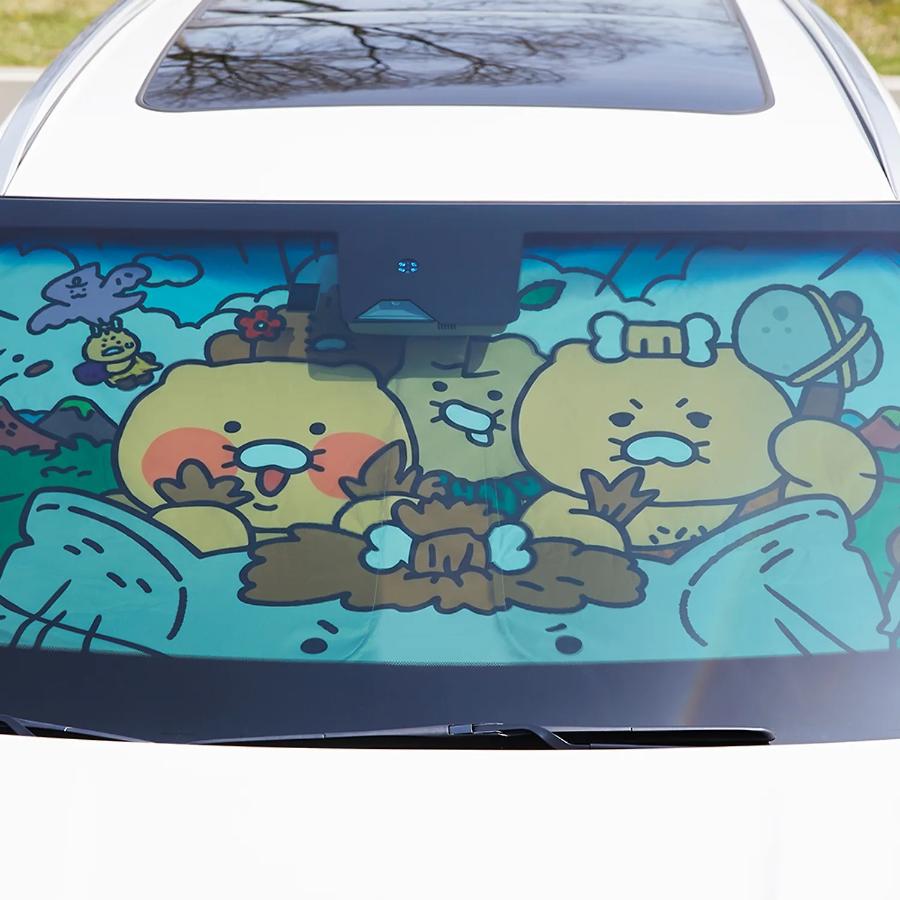 Kakao Friends - WOOGA CHOON Car Sunshade (Friends)