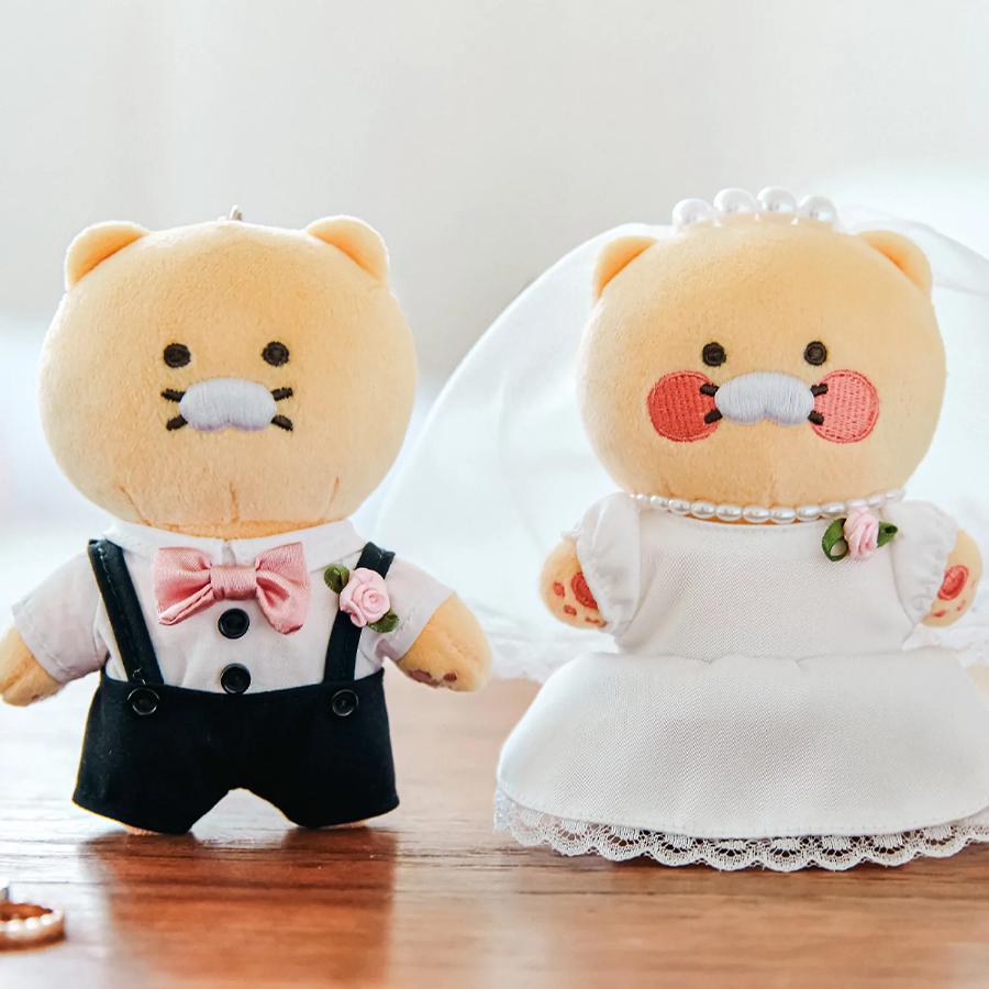 Kakao Friends - Choonsik's Happy Wedding Doll Keyring Set