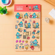 HANGYODON X Kakao Friends - Choonsik Transparent Sticker (Red)