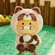 Kakao Friends - FRIENDZOO Racoon Plush Doll (Choonsik)