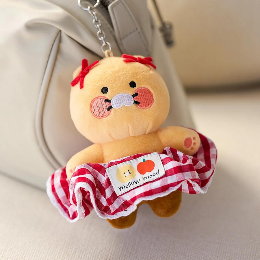 Kakao Friends - Choonsik Scrunchie Check Keyring